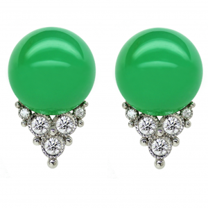 Green Chrysoprase Tops