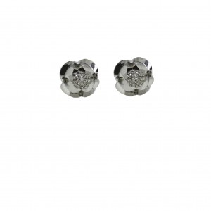 Pyrite Drusy Studs