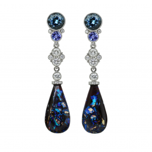 Matrix Opal Earrings Browner