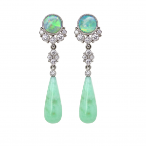Geen Opal Earrings
