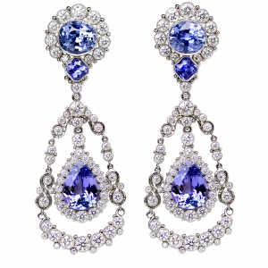 Sapphire Persian Royalty Earrings copy