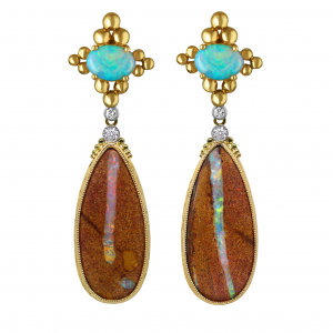 Opal Earrings