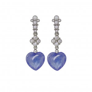 Tanzanite Hearts